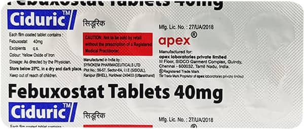 Ciduric Strip Of 10 Tablets