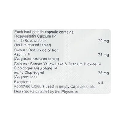 Roznyle Gold 20mg Strip Of 10 Capsules