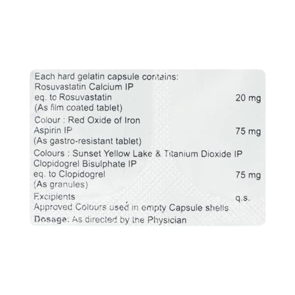 Roznyle Gold 20Mg Strip Of 10 Capsules