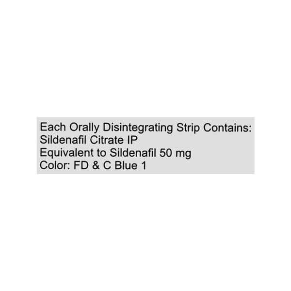 S Film 50Mg Packet Of 5 Orally Disintegrating Strip