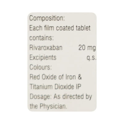 Exafib 20mg Strip Of 14 Tablets