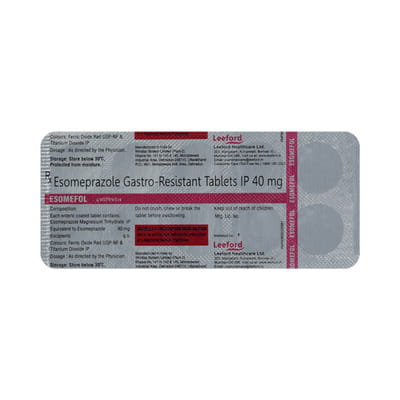 Esomifyl 40mg Strip Of 10 Tablets