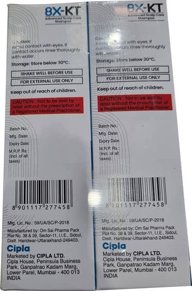 8X-KT SHAMPOO