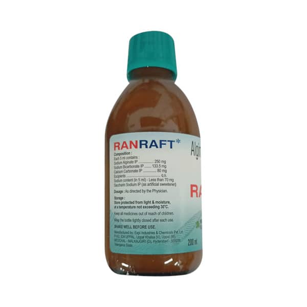 Ranraft Mint Flavour Sugar Free Bottle Of 200ml Suspension