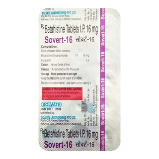 Sovert 16Mg Strip Of 10 Tablets