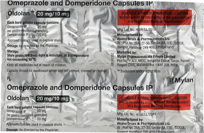 Oldolan Strip Of 10 Capsules