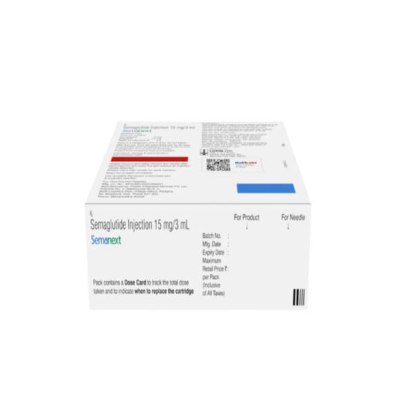 Semanext 15Mg Cartridge Of 3Ml Injection