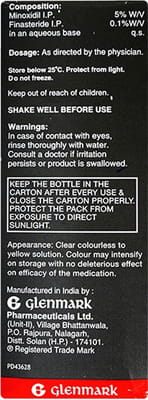 Hair 4u Pro 5% Bottle Of 60ml Spray/Solution