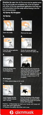 Hair 4u Pro 5% Bottle Of 60ml Spray/Solution