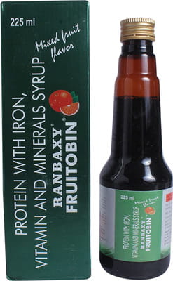 Fruitobin Mixed Fruit Flavour Bottle Of 225ml Syrup