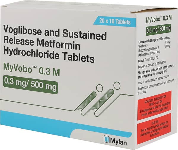 Myvobo 0.3Mg M Strip Of 10 Tablets