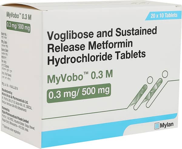 Myvobo 0.3Mg M Strip Of 10 Tablets