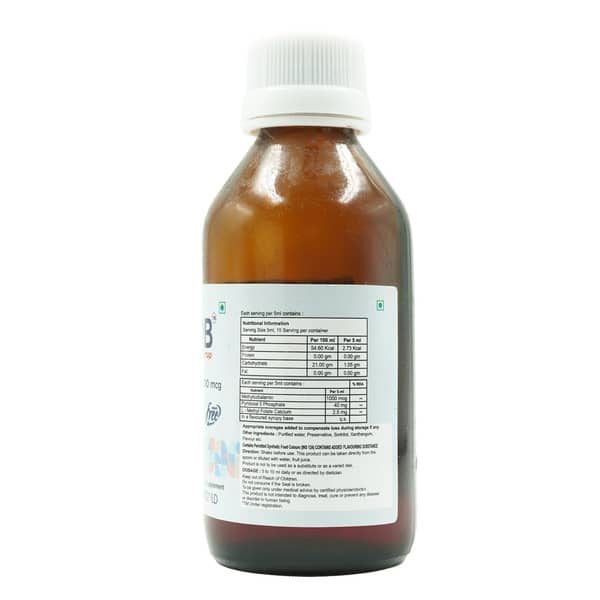 Micob 1000Mcg Sugar Free Bottle Of 75Ml Syrup