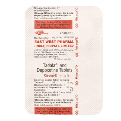 Riseup D Strip Of 4 Tablets