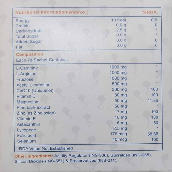 Hisem Plus Orange Flavour Sachet Of 7gm Oral Powder