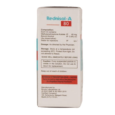 Rednisol A 80mg Vial Of 2ml Injection