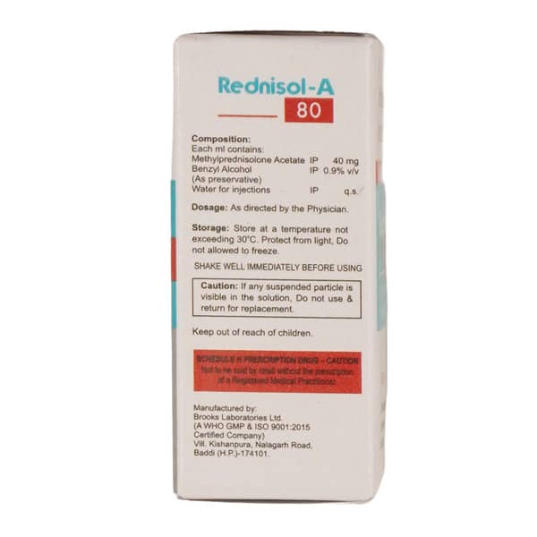 Rednisol A 80mg Vial Of 2ml Injection