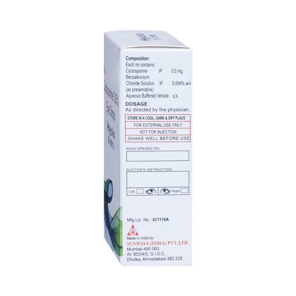 Hyclo 0.05% Bottle Of 5ml Eye Drops