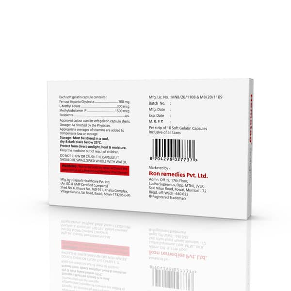 Hemotag Strip Of 10 Softgel Capsules