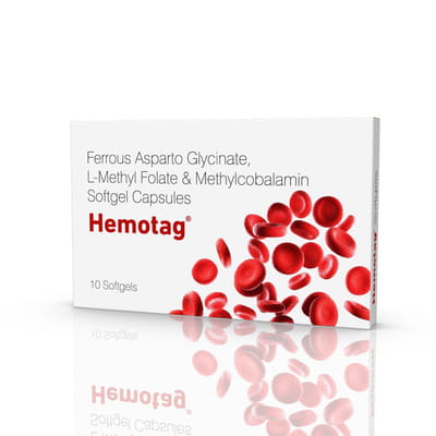 Hemotag Strip Of 10 Softgel Capsules