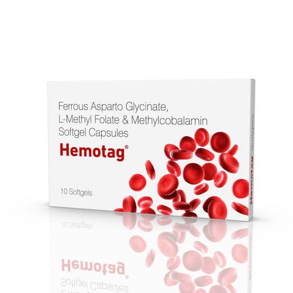 Hemotag Strip Of 10 Softgel Capsules