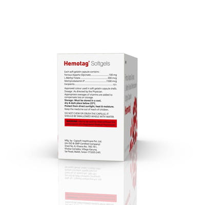 Hemotag Strip Of 10 Softgel Capsules