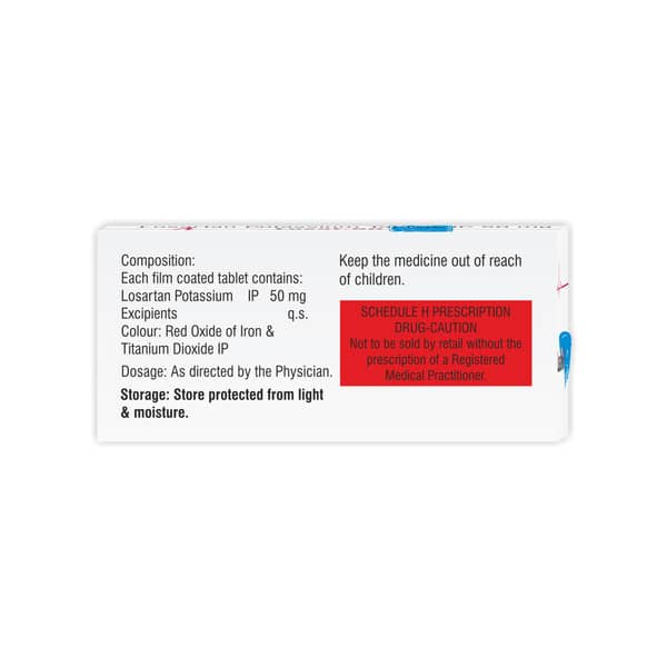 Losat 50mg Strip Of 10 Tablets