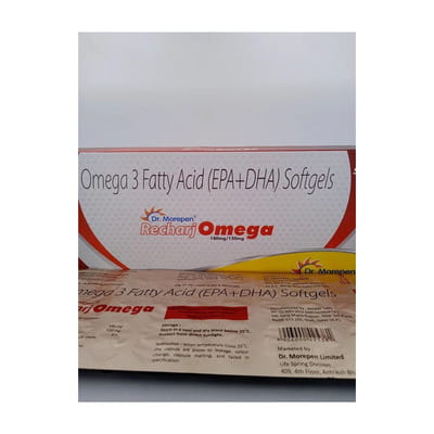 Recharj Omega Strip Of 30 Capsules