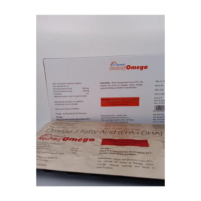 Recharj Omega Strip Of 30 Capsules