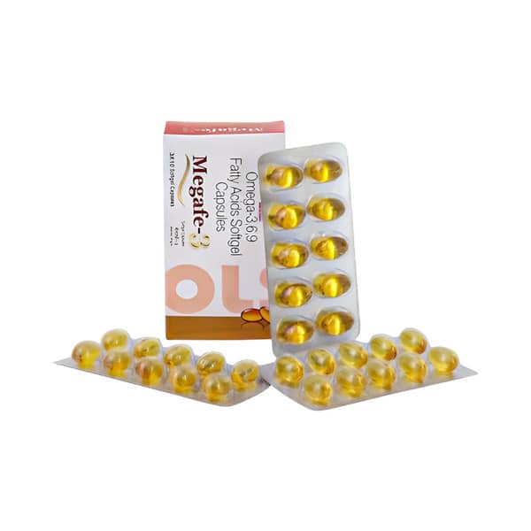 Megafe 3 Strip Of 10 Softgel Capsules