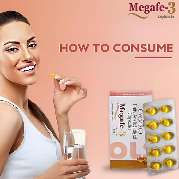 Megafe 3 Strip Of 10 Softgel Capsules