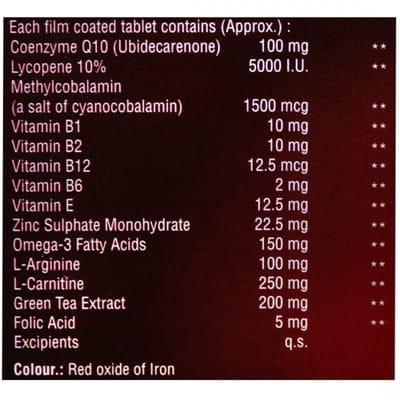 Vitaclub Q 10 Strip Of 10 Tablets