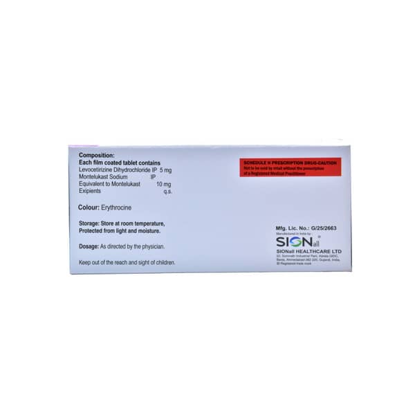 Allerzap Lc Strip Of 10 Tablets