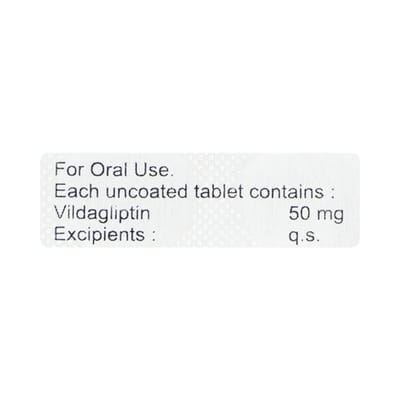 Vildamit 50mg Strip Of 15 Tablets