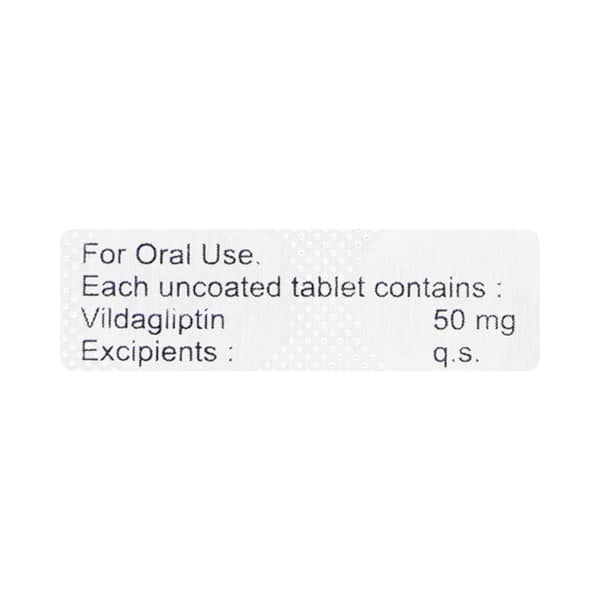 Vildamit 50mg Strip Of 15 Tablets