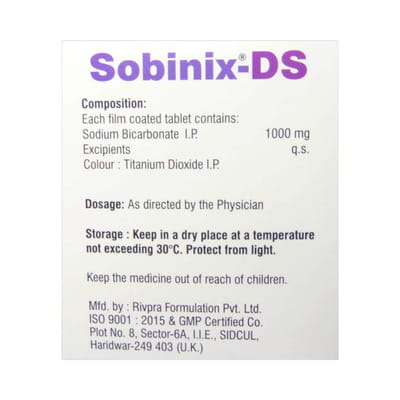 Sobinix Ds 1000 Mg Tablet 10
