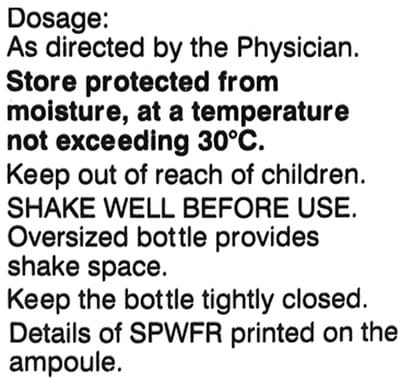 Omnicef O Bottle Of 30ml Suspension