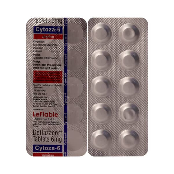 Cytoza 6 Strip Of 10 Tablets