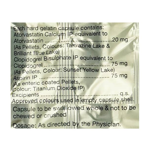 Atorlip Gold 20Mg Strip Of 10 Capsules