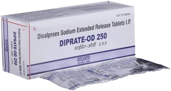 Diprate Od 250mg Strip Of 10 Tablets