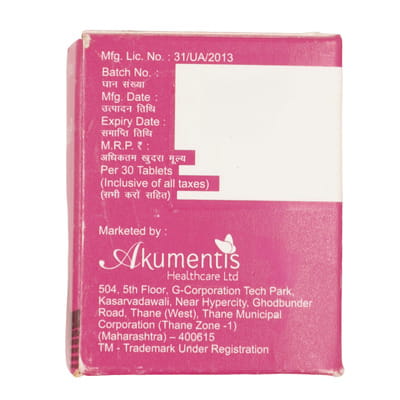 Xtra Denser M 1.25mg Bottle Of 30 Tablets