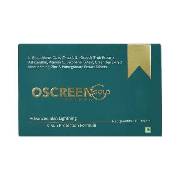 Oscreen Gold Strip Of 10 Tablets
