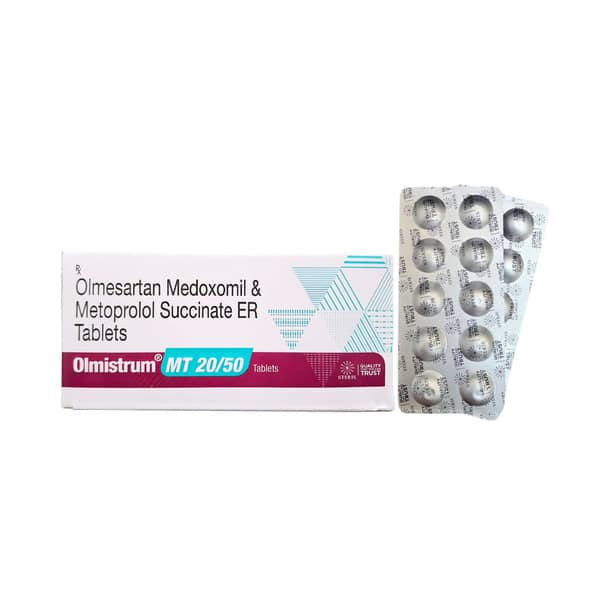 Olmistrum Mt 20/50Mg Strip Of 10 Tablets