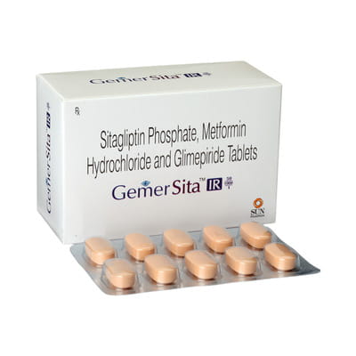 Gemer Sita Ir 50/1000/1mg Strip Of 10 Tablets