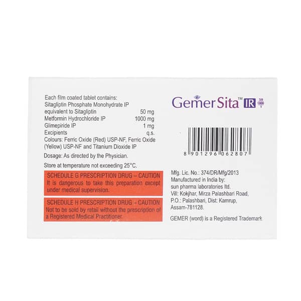 Gemer Sita IR Tablet