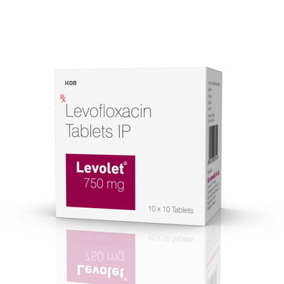Levolet 750mg Strip Of 10 Tablets