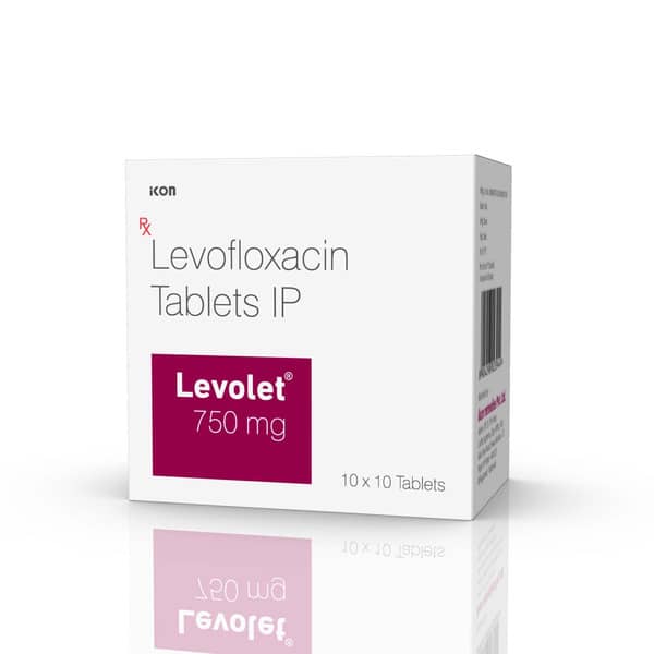 Levolet 750mg Strip Of 10 Tablets