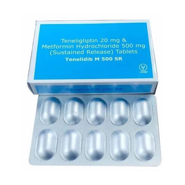 Tenelidib M Sr 20/500mg Strip Of 10 Tablets