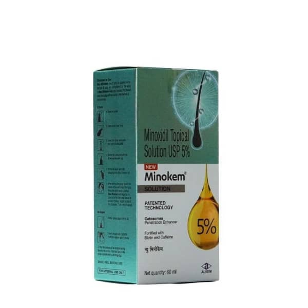 New Minokem 5% Bottle Of 60ml Solution