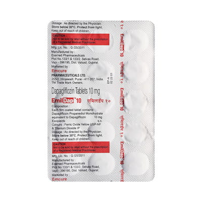 Emildap 10mg Strip Of 15 Tablets